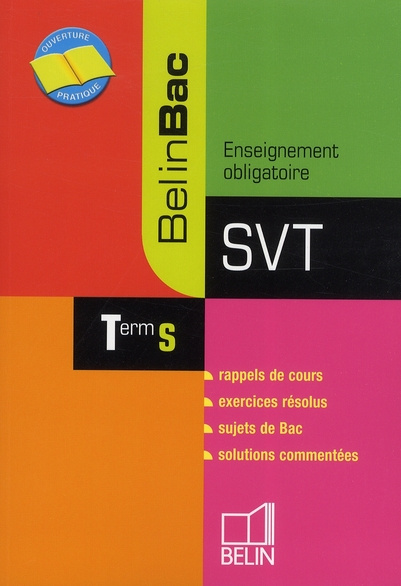 SVT Tle S. Enseignement obligatoire