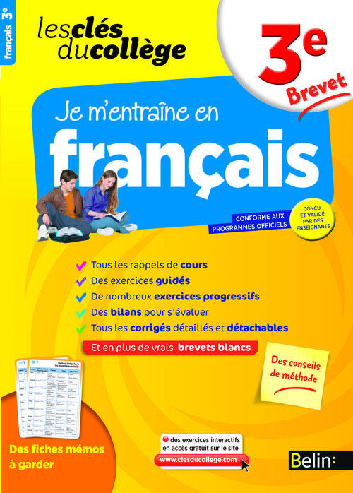 Clés du collège - Français 3e. Brevet