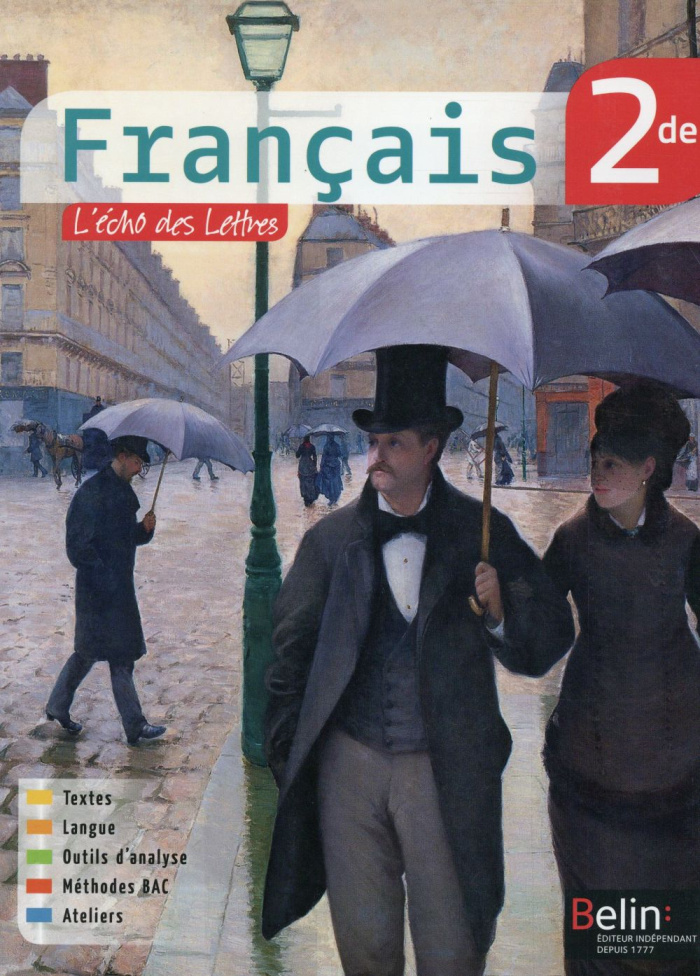 Français 2de. Manuel de l'élève