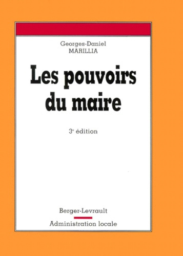 POUVOIRS DU MAIRE 3EME EDITION
