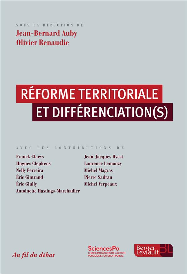 REFORME TERRITORIALE ET DIFFERENCIATION(S)