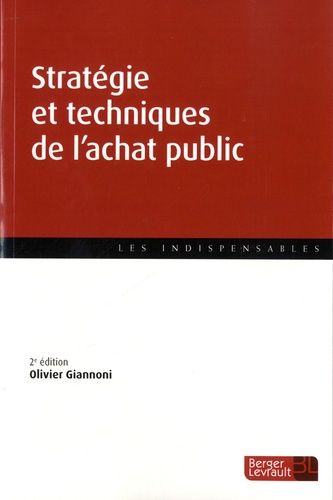 Stratégie et techniques de l'achat public. 2e édition
