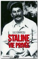 Staline. Vie privée