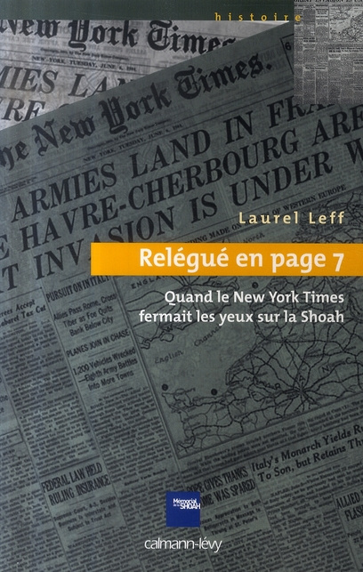 Relégué en page 7. Quand le New York Times fermait les yeux sur la Shoah