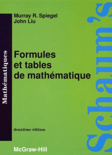 FORMULES ET TABLES MATHEMATIQUES