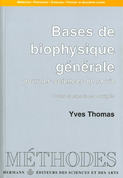 BIOPHYSIQUE GENERALE