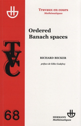 Ordered Banach spaces