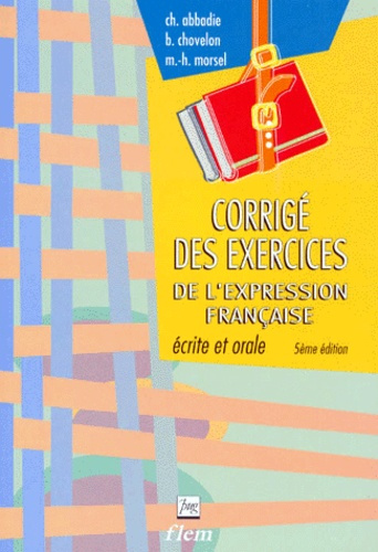 CORRIGE L'EXPRESSION FRANCAISE