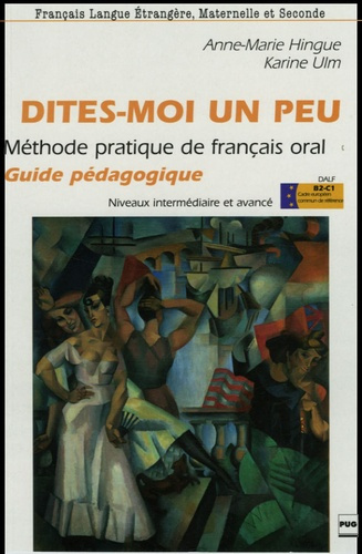 DITES MOI UN PEU - GUIDE PEDAGOGIQUE