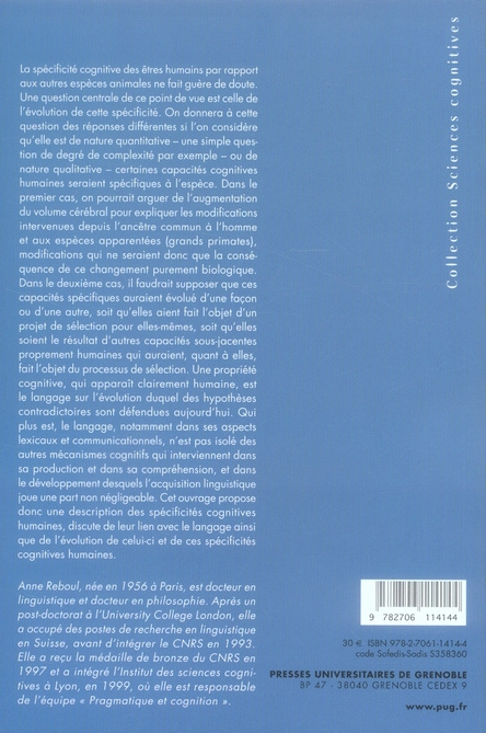 LANGAGE ET COGNITION