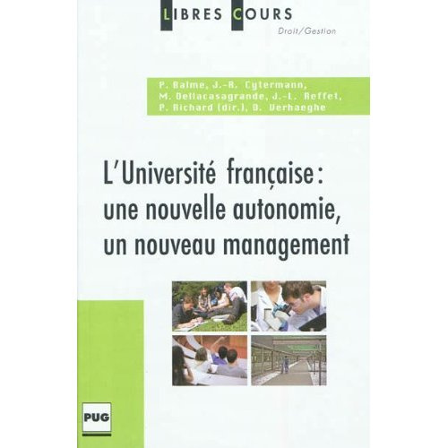 UNIVERSITE FRANCAISE-NOUVELLE AUTONOMIE NOUVEAU MANAGEMENT