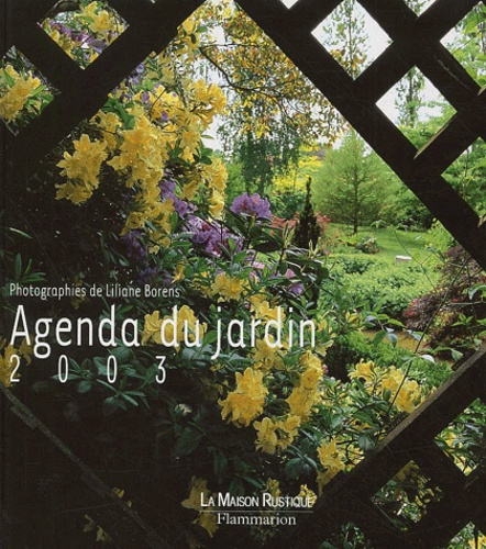 Agenda du jardin 2003