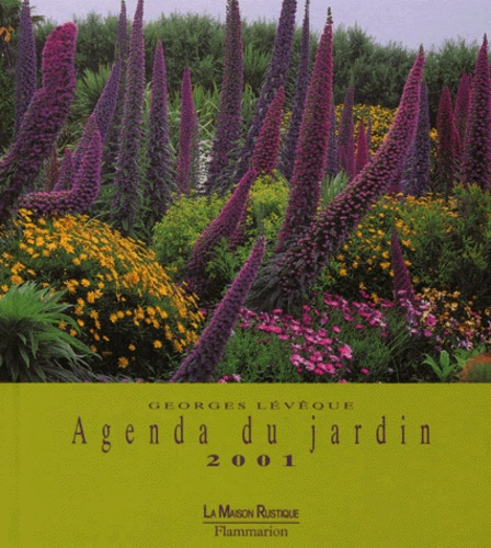 Agenda du jardin 2001