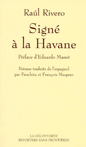 Signé à La Havane