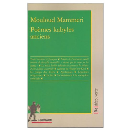POEMES KABYLES ANCIENS