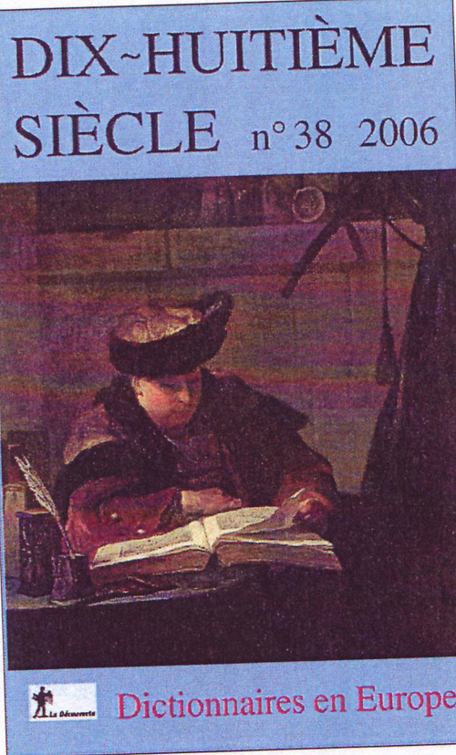 Dix-huitième siècle/382006/Dictionnaires en Europe