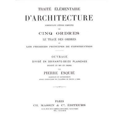 Traité élémentaire d'architecture