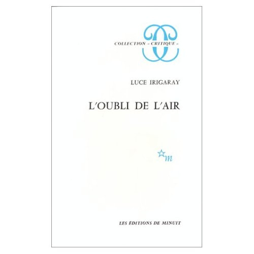 L'Oubli de l'air chez Martin Heidegger
