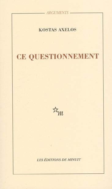 Ce questionnement