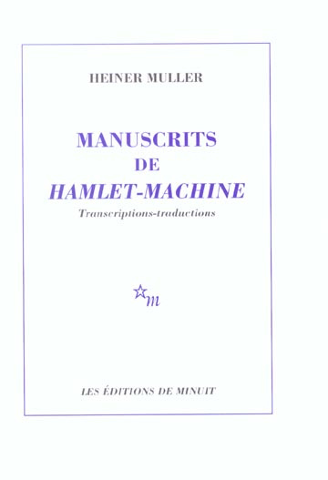 Manuscrits de Hamlet-Machine