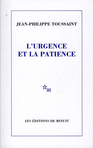L'urgence et la patience