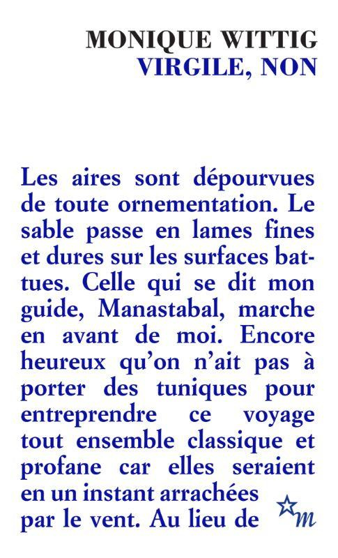 Virgile, non