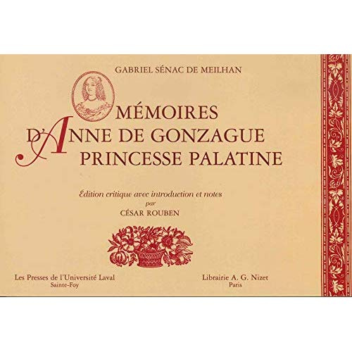 Mémoires d'Anne de Gonzague, princesse palatine