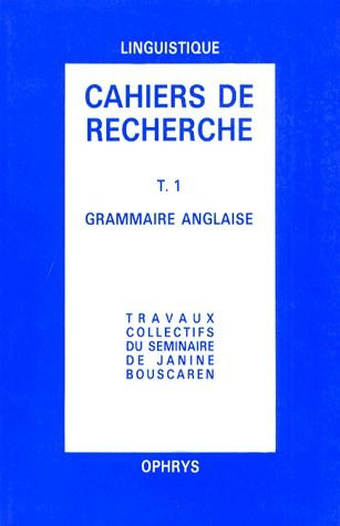 Grammaire anglaise
