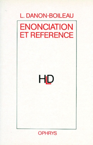 Énonciation et référence
