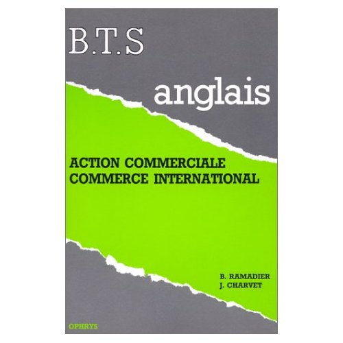 BTS Anglais, Action commerciale, Commerce international