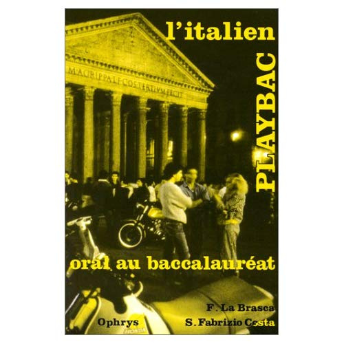 L'Italien oral au baccalauréat