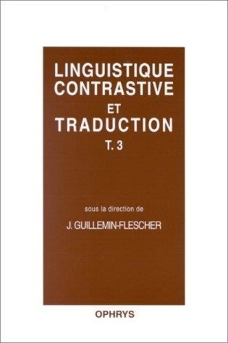 Linguistique contrastive et traduction