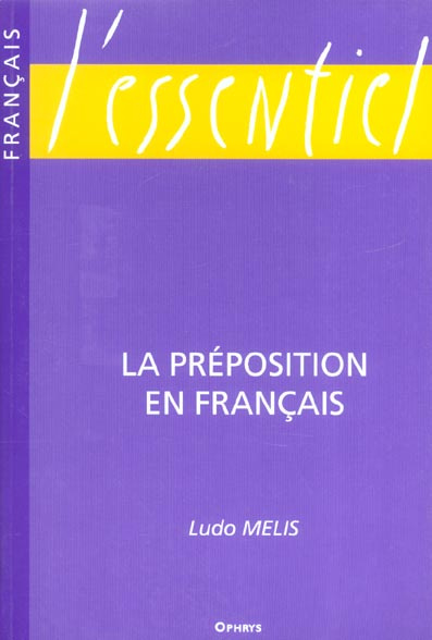 La préposition en français