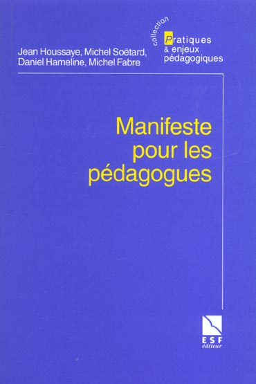 Manifeste pour les pédagogues