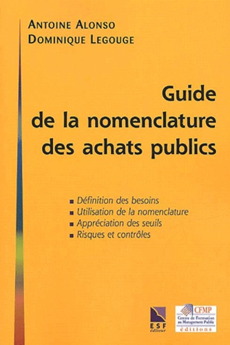 Guide de la nomenclature des achats publics