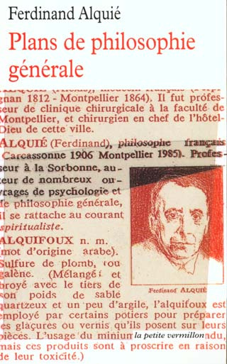 Plans de philosophie générale