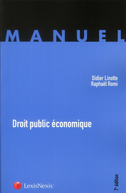 Droit public économique. 7e édition
