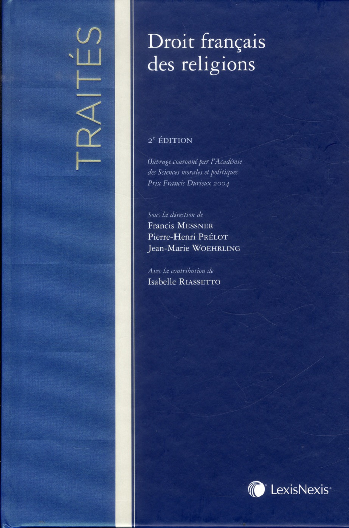 Droit français des religions. 2e édition