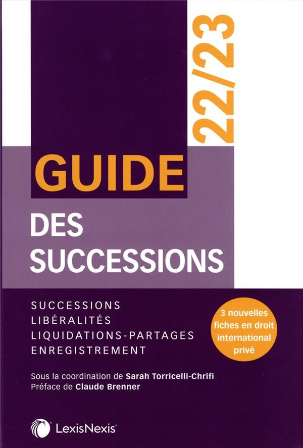 Guide des successions. Edition 2022-2023