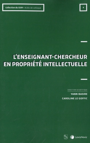L'enseignant-chercheur en propriété intellectuelle