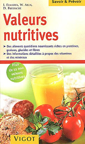 Valeurs nutritives