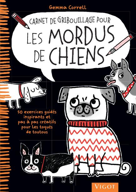 Carnet de gribouillage pour les mordus de chiens