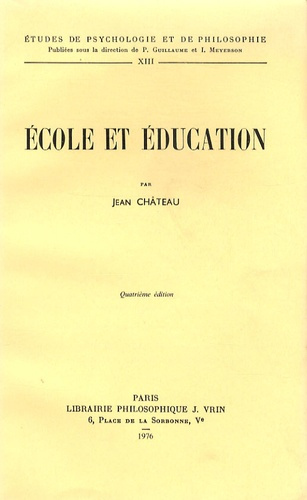 ECOLE ET EDUCATION
