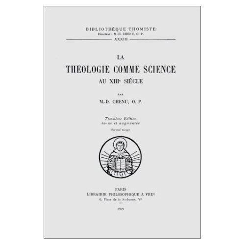 LA THEOLOGIE COMME SCIENCE AU XIIIE SIECLE