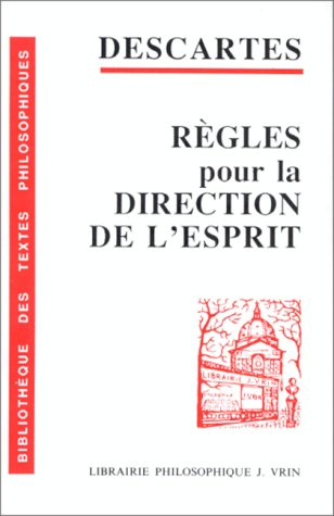 REGLES POUR LA DIRECTION DE L'ESPRIT