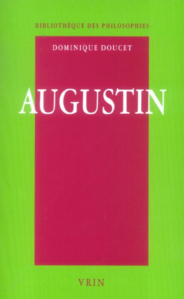 AUGUSTIN L'EXPRESSION DU VERBE