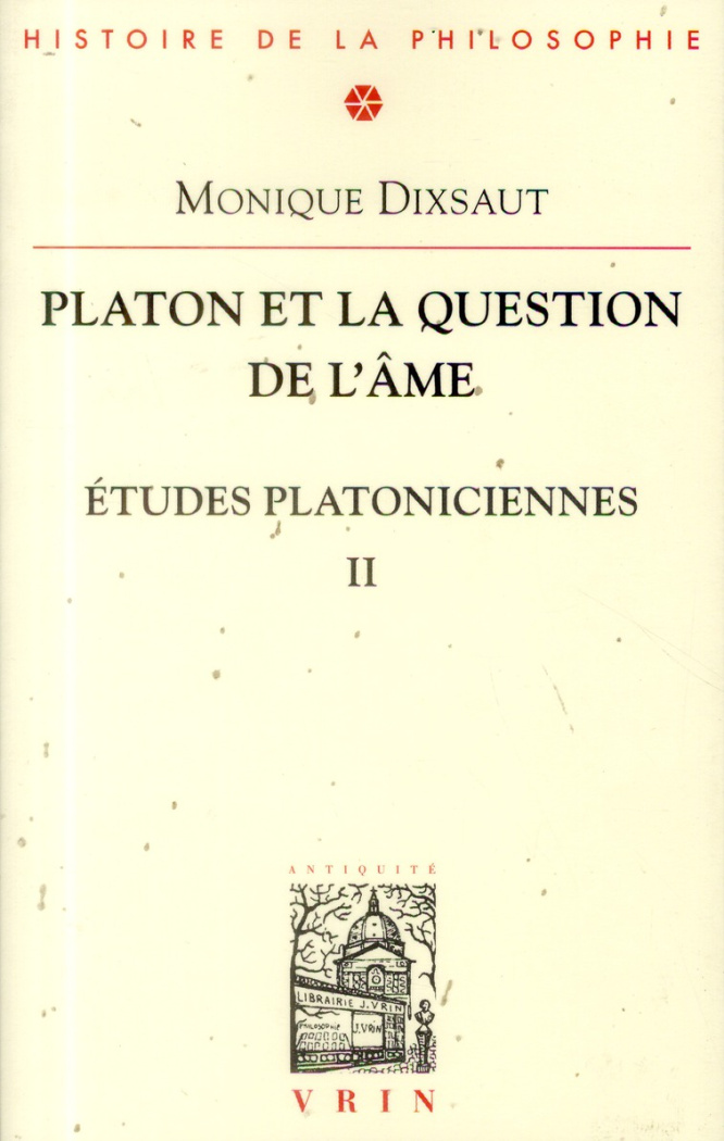 PLATON ET LA QUESTION DE L AME