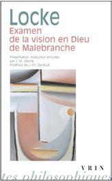 EXAMEN DE LA VISION EN DIEU DE MALEBRANCHE