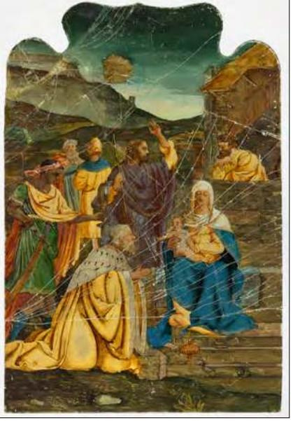 Le Retable de Villefranche-de-Rouergue. Ched-d'oeuvre de la peinture sous verre à la Renaissance