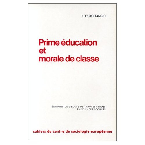 Prime éducation et morale de classe